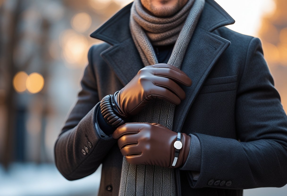 Saadan holder du varmen med stil fra handsker til armbånd til mænd
